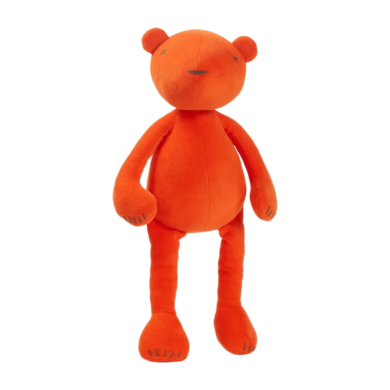 Peluche ours orange Jermaine - Adada - The Cool Republic