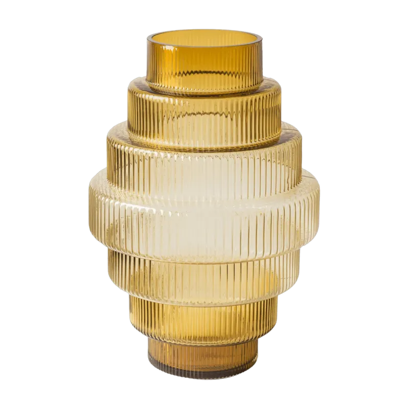Petit vase en verre orange Steps - Pols Potten - The Cool Republic