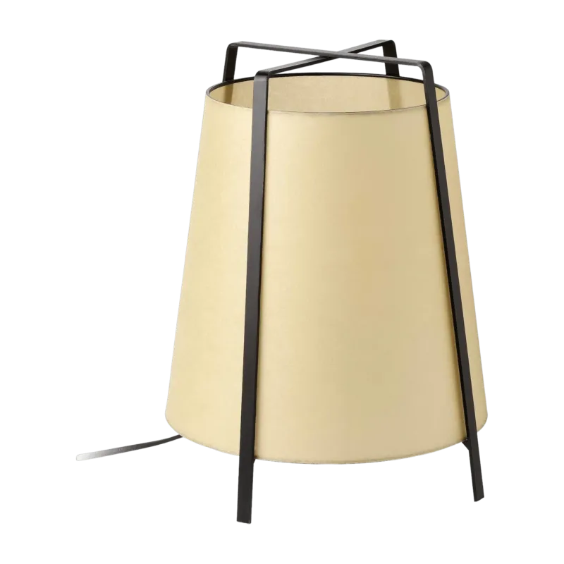 Petite lampe de table en papyrus 28 x 35 cm Akane - Faro Barcelona - The Cool Republic