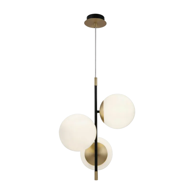 Petite suspension en verre et métal Nostalgie - Maytoni - The Cool Republic