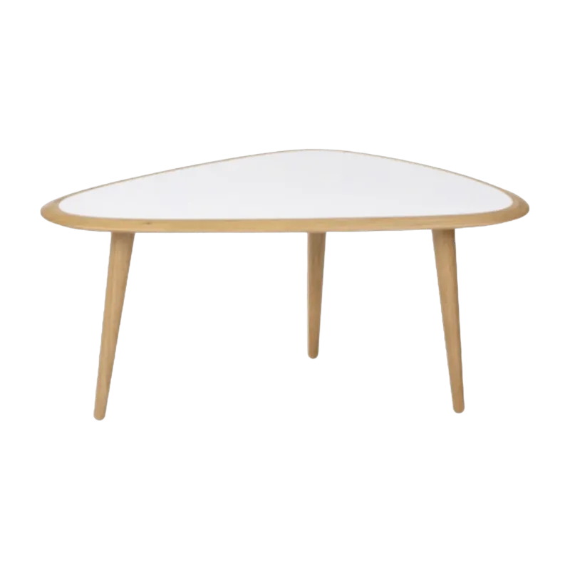 Petite table basse blanche Fifties - RED Edition - The Cool Republic