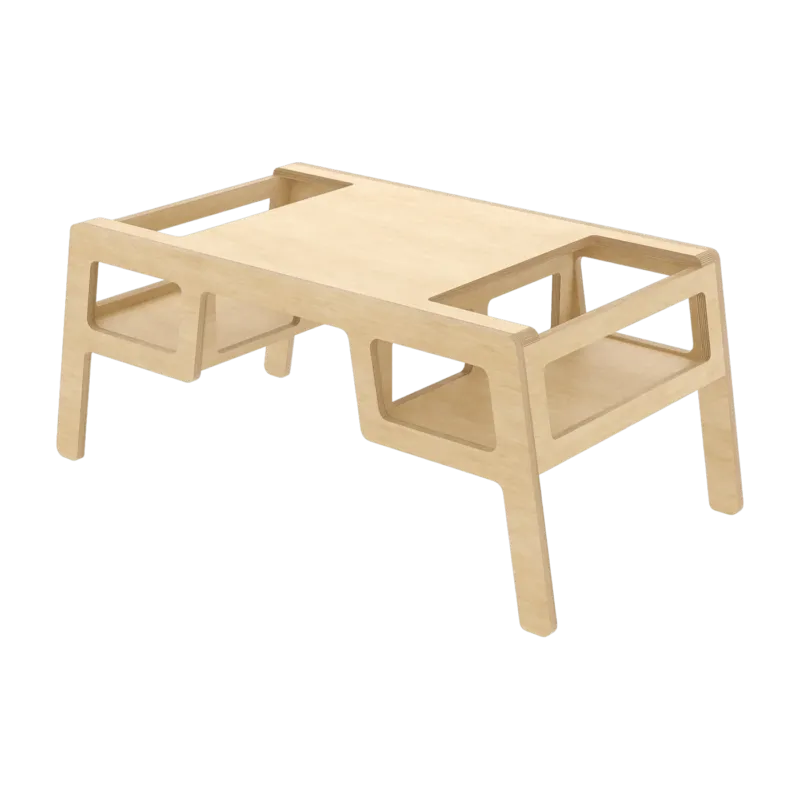 Petite table naturelle double Flex - Nuki Shop - The Cool Republic