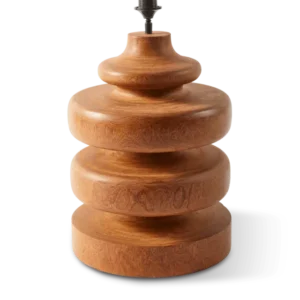 Pied de lampe en bois de dimb 34x50cm Gouda - Pols Potten - The Cool Republic