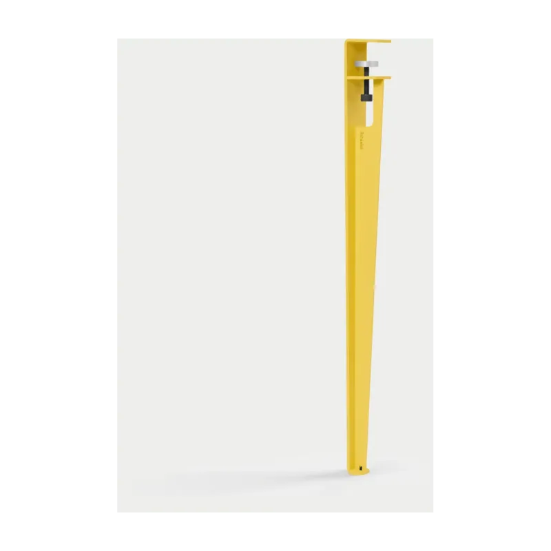 Pied de table en acier jaune brioche 75cm - TIPTOE - The Cool Republic