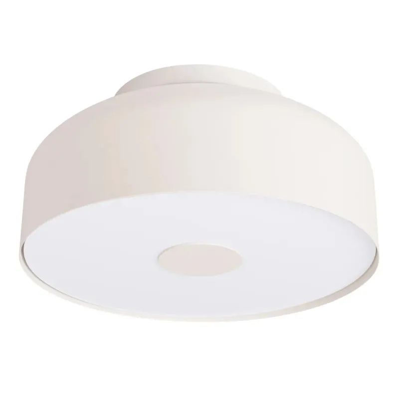 Plafonnier en acier beige 30x15cm Omiq - Sollux - The Cool Republic