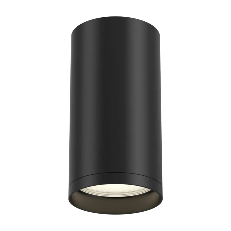 Plafonnier en aluminium noir 10 x 5,2 cm Focus S - Maytoni - The Cool Republic