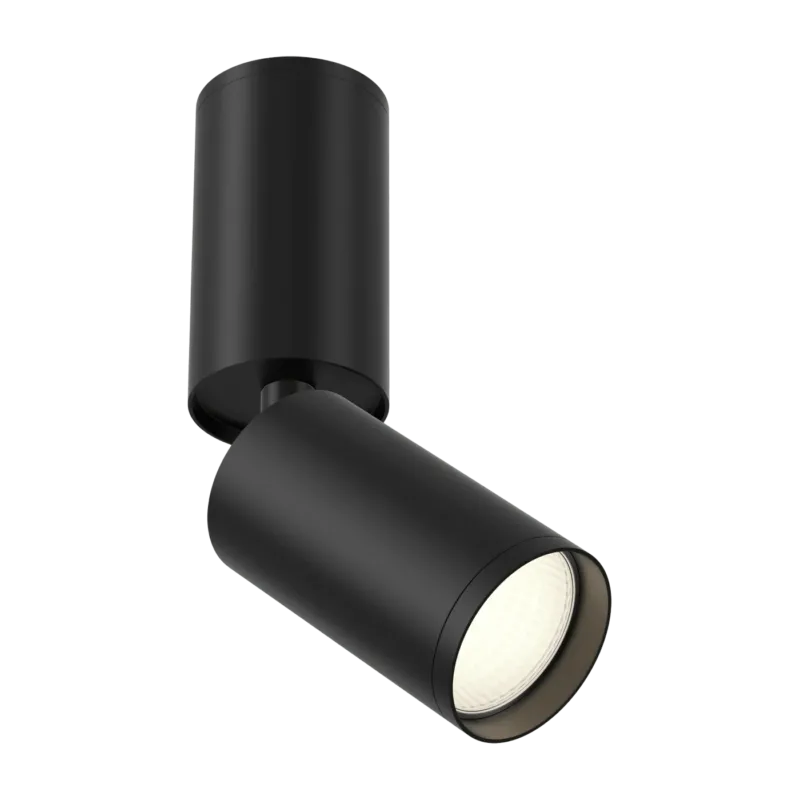 Plafonnier en aluminium noir 19,2 x 5,2 cm Focus S - Maytoni - The Cool Republic