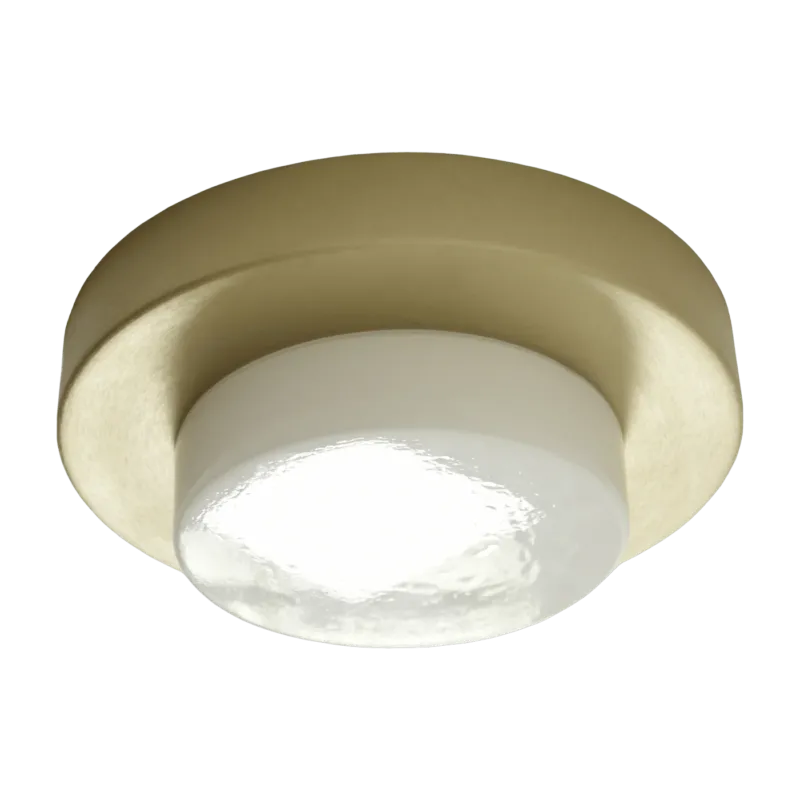 Plafonnier pour salle de bain doré Lia IP44 - ENOstudio - The Cool Republic
