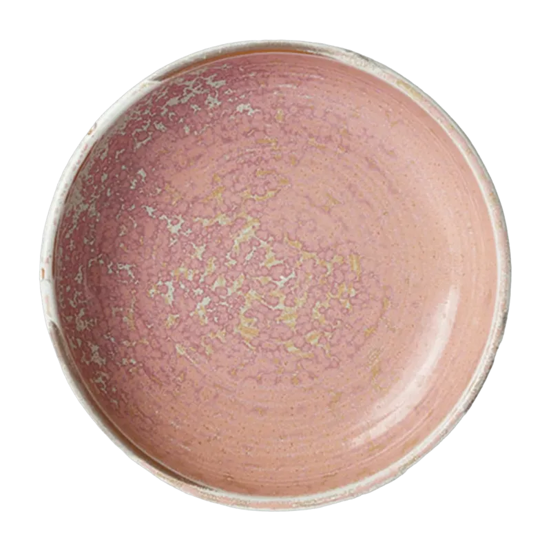 Plat en porcelaine rose Home chef - HKliving - The Cool Republic