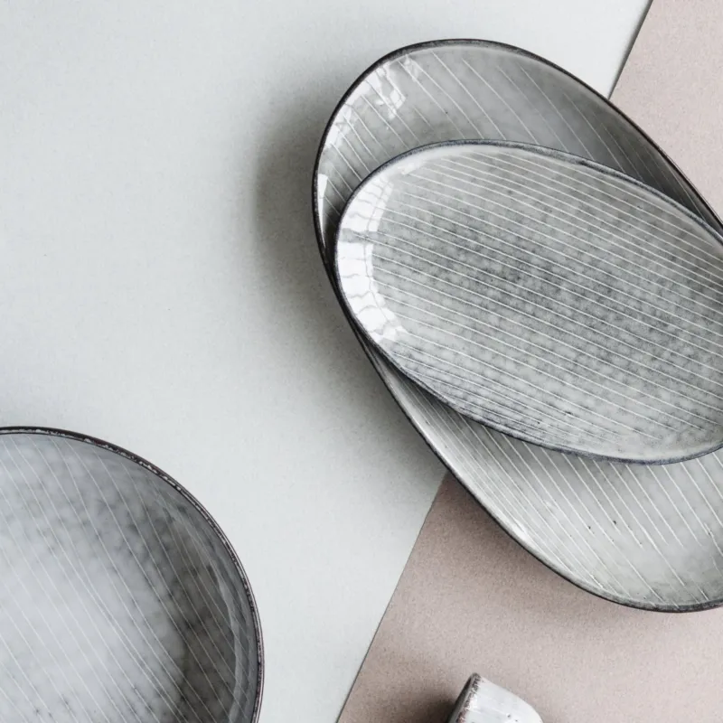 Plat ovale Nordic Sea - Broste Copenhagen - The Cool Republic