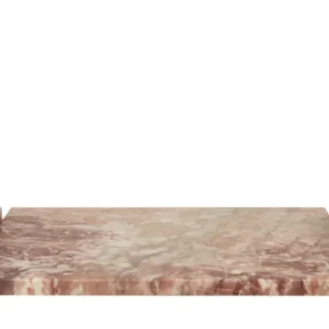 Plateau rectangulaire en marbre rose 40x25x6cm Stanton - Versmissen - The Cool Republic