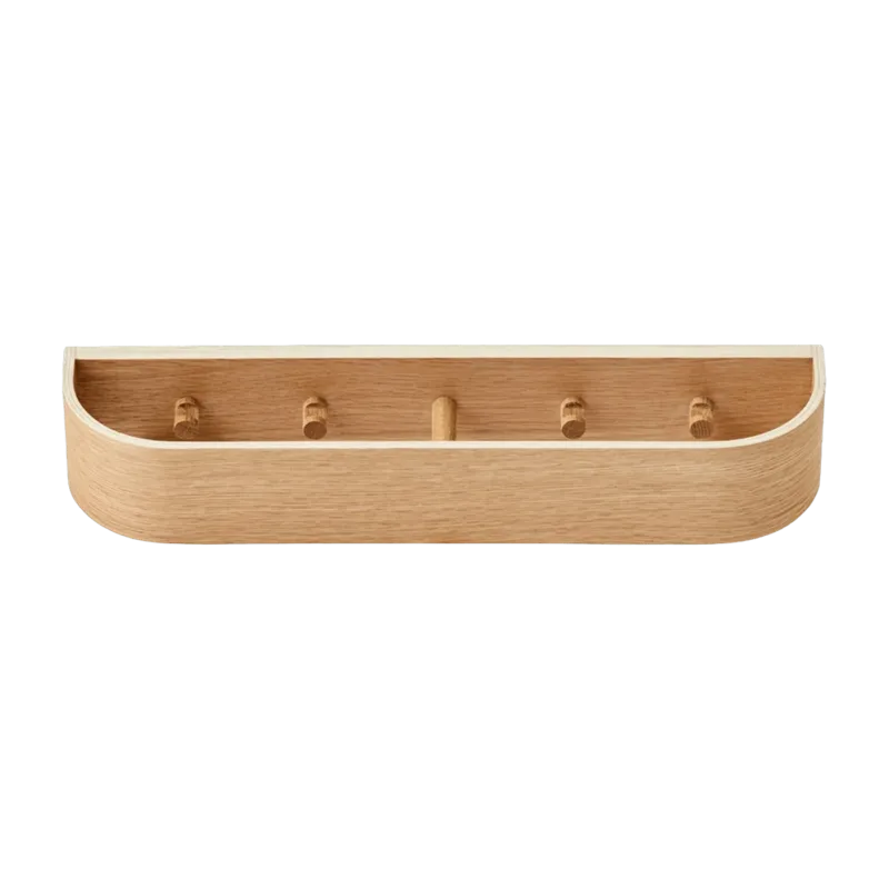Porte manteau en chêne naturel 50cm Rack - Audo - The Cool Republic