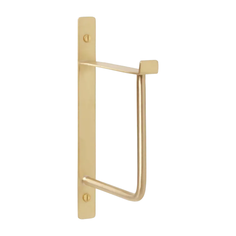 Porte-manteau en laiton 1,8 x 19 x 12,2 cm - Ferm Living - The Cool Republic