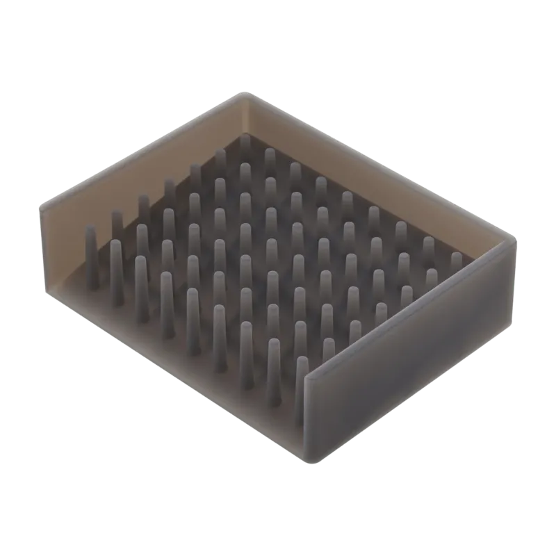 Porte savon en silicone noir - Yamazaki - The Cool Republic