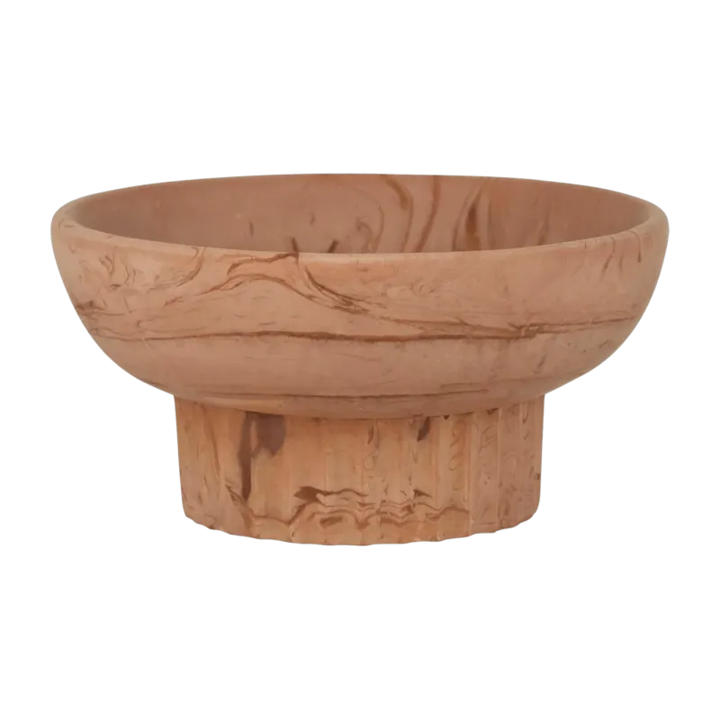 Porte-savon rouge sienne effet marbre Attitude - Mette Ditmer - The Cool Republic