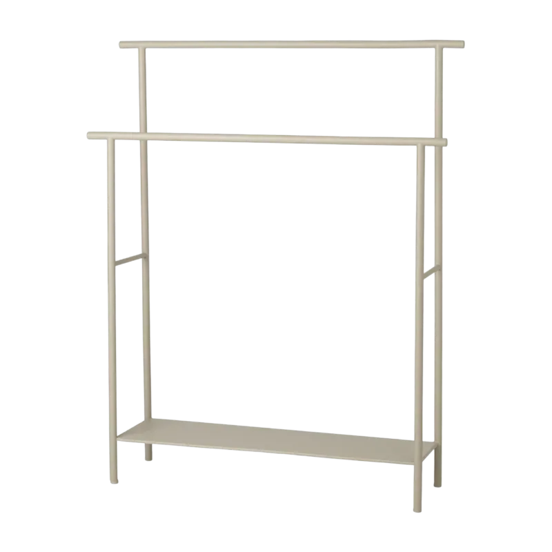 Porte serviettes en métal beige 72,5 x 88,3 x 19,6 cm Dora - Ferm Living - The Cool Republic