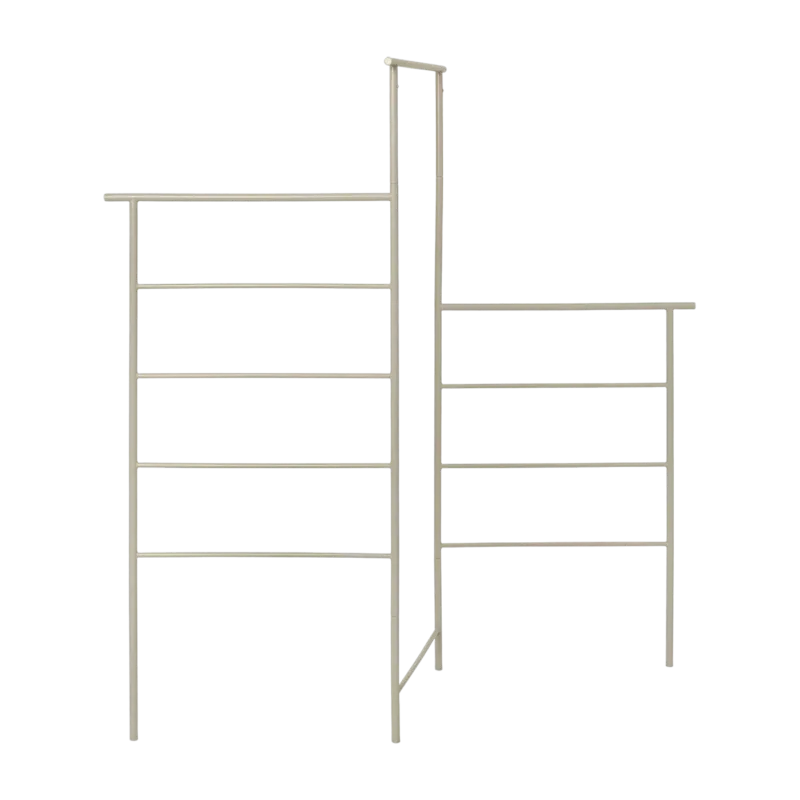 Porte vètements en métal beige 60 x 132,5 x 5,5 cm Dora - Ferm Living - The Cool Republic
