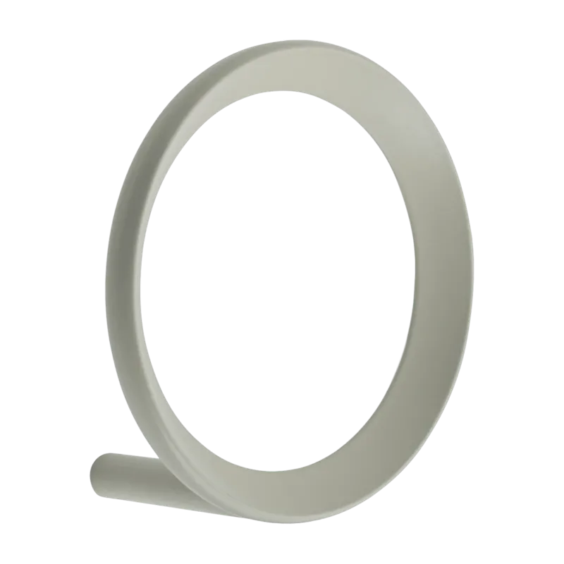 Portemanteau beige 9,4 cm Loop Hook Warm Grey - Normann Copenhagen - The Cool Republic