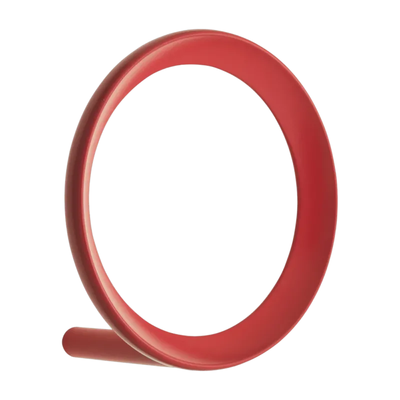 Portemanteau rouge 9,4 cm rouge Loop Hook - Normann Copenhagen - The Cool Republic