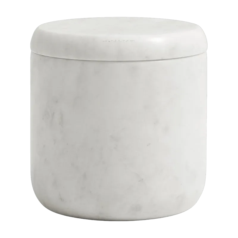 Pot de rangement à couvercle en marbre Jar - Nordal - The Cool Republic