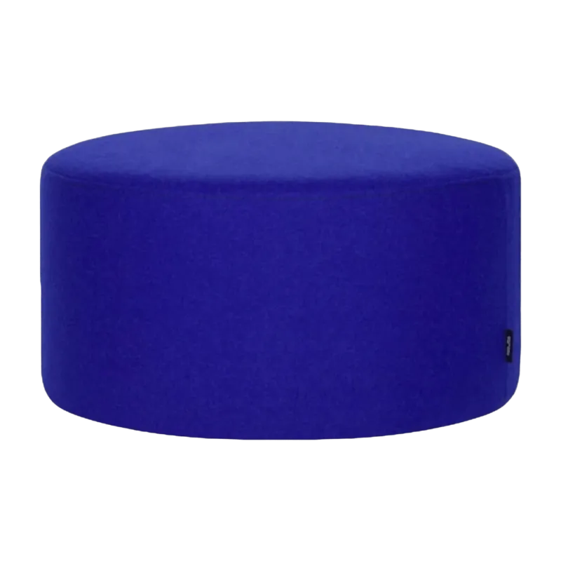 Pouf en laine myrtille 25 cm Folk - noo.ma - The Cool Republic