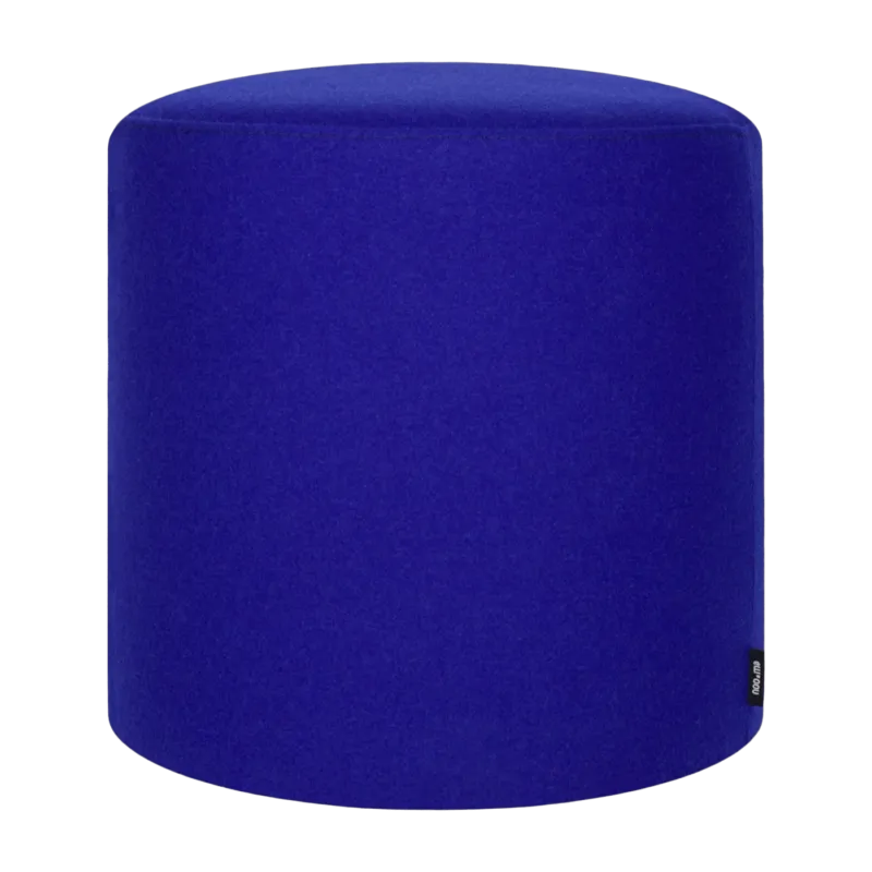 Pouf en laine myrtille 40 cm Folk - noo.ma - The Cool Republic