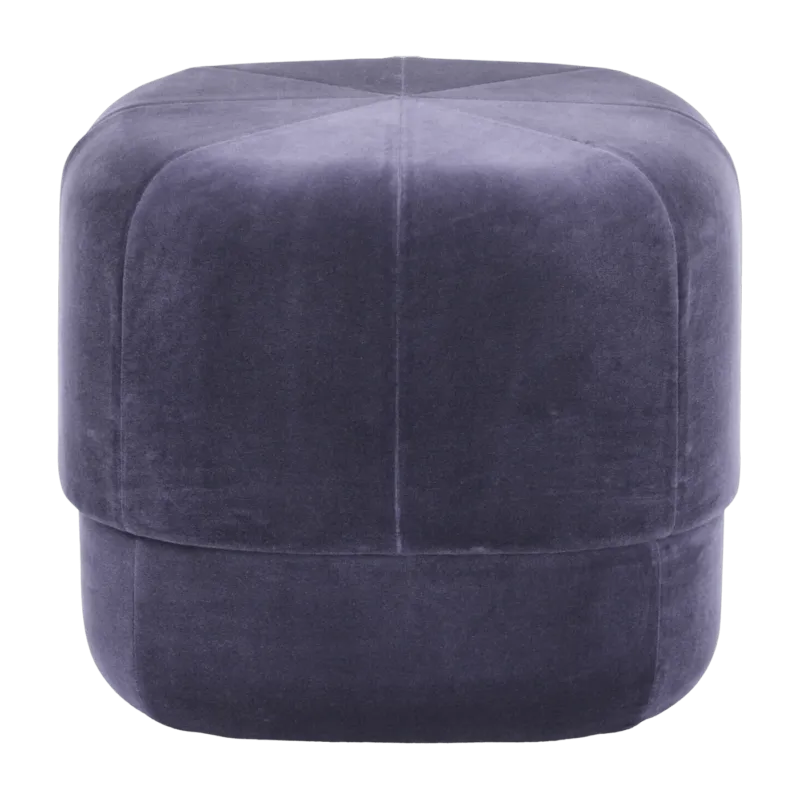Pouf en velours 46 cm violet Circus Purple - Normann Copenhagen - The Cool Republic