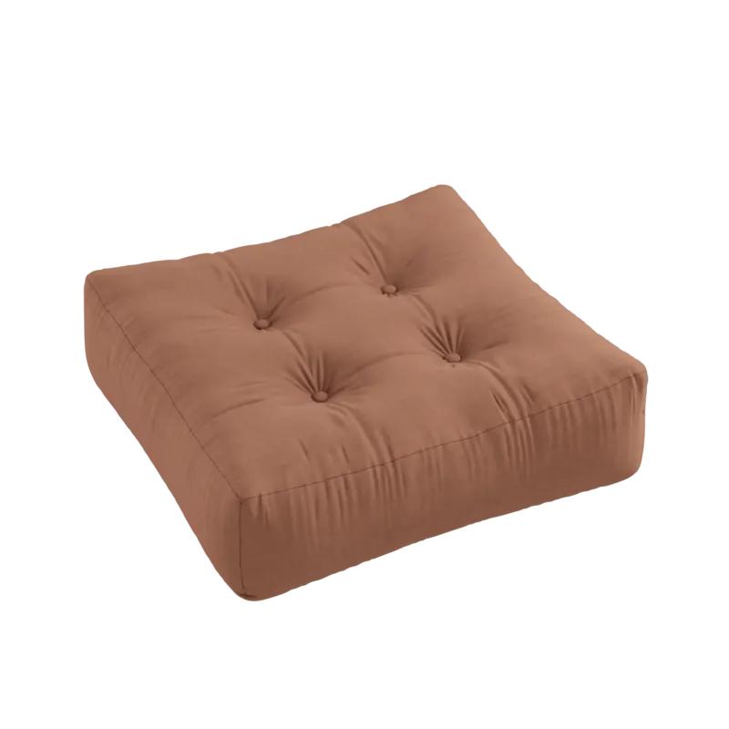 Pouf marron clair 70x22cm More - Karup Design - The Cool Republic