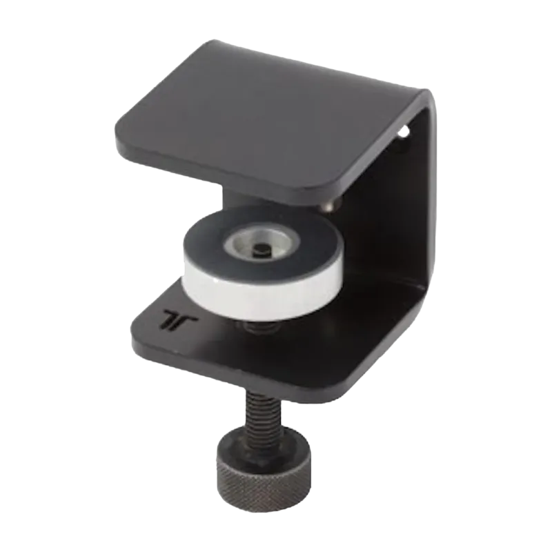 Accroche murale en acier thermolaqué noir graphite 6x6,5cm Bracket - TIPTOE