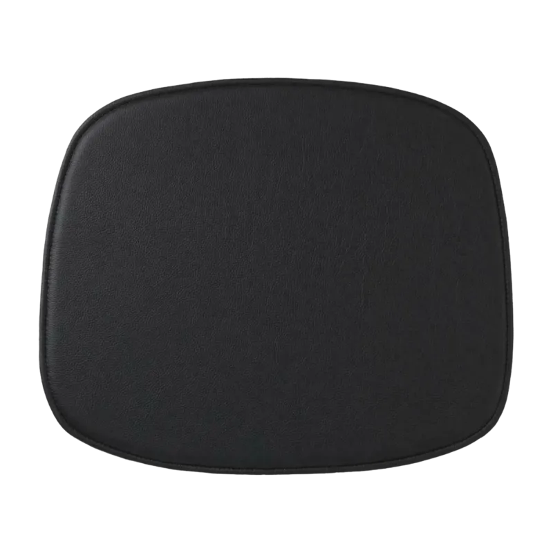 Coussin d'assise en cuir noir sorensen ultra 54 x 39 cm Form - Normann Copenhagen