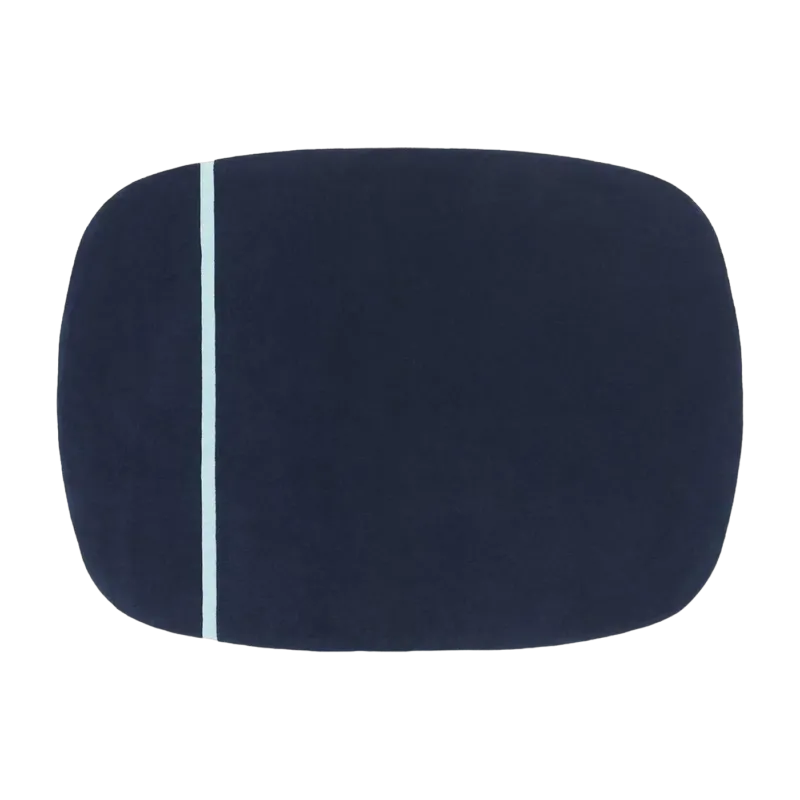 Tapis en laine bleu 175x240 cm Oona bleu - Normann Copenhagen