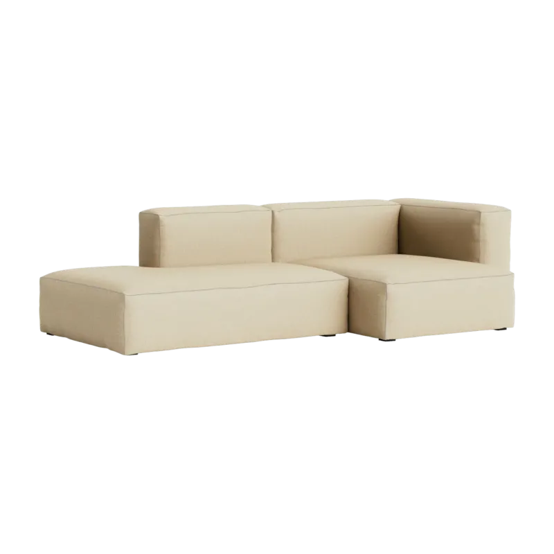 Canapé 2,5 places en tissu Hallingdal 220 Mags Soft combinaison 3 right - Hay