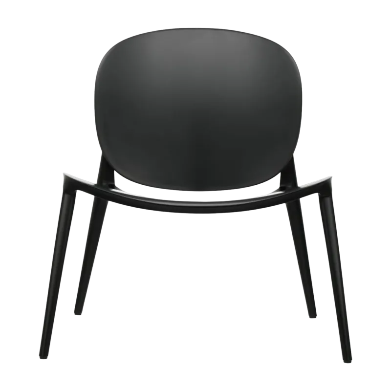 Fauteuil bas noir Be Bop - Kartell