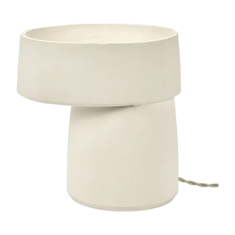 Lampe de table en céramique blanche Romé - Serax