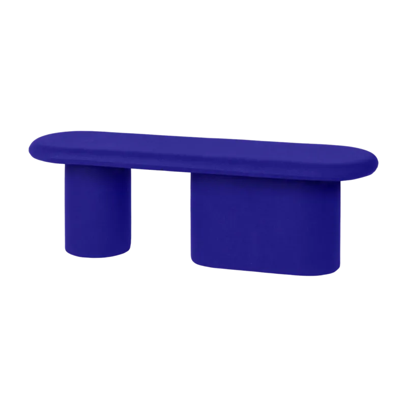 Banc avec laine myrtille douce Rull - noo.ma