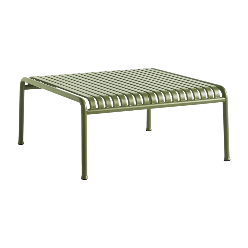 Table basse d'extérieur en acier olive Palissade - Hay