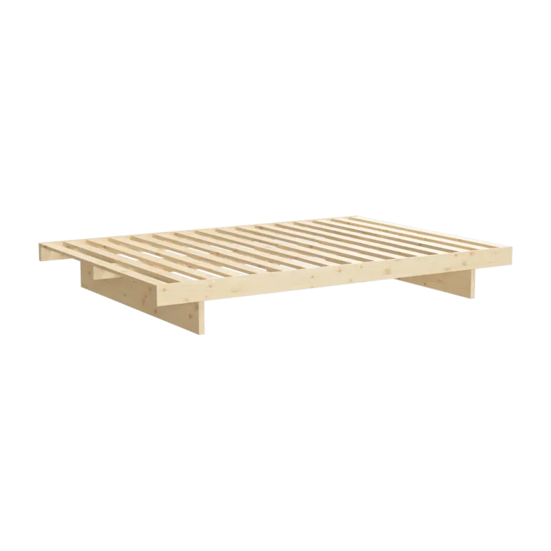 Sommier en bois de pin naturel 160x200cm Kanso - Karup Design