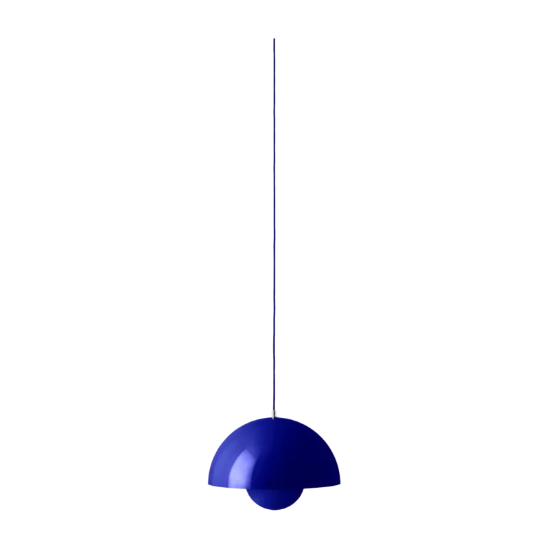 Suspension cobalt blue Flowerpot VP7 - &tradition