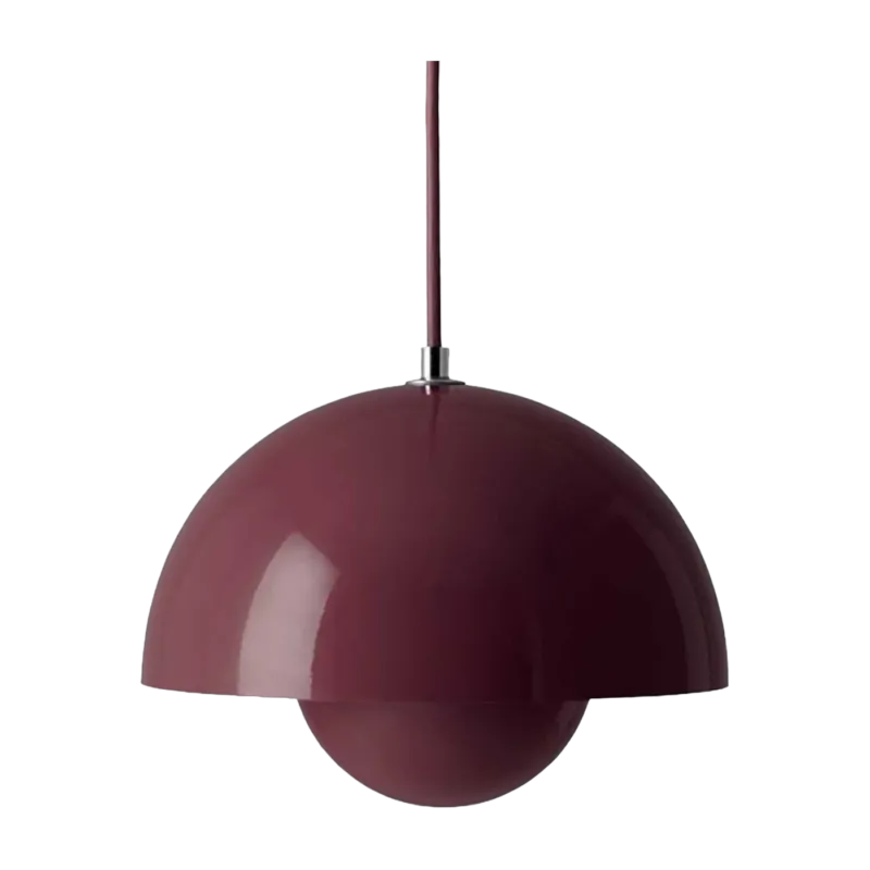 Suspension dark plum Flowerpot VP1 - &tradition