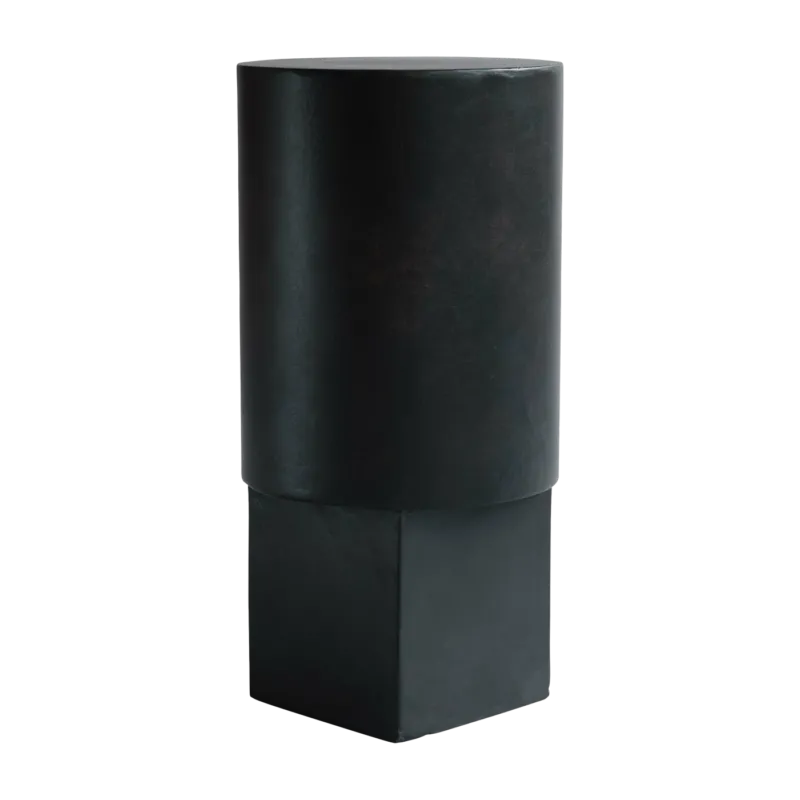 Table d'appoint en béton noir café 25 x 25 cm Column - 101 Copenhagen