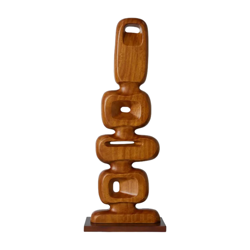 Sculpture en bois sculptée à la main - HKLIVING