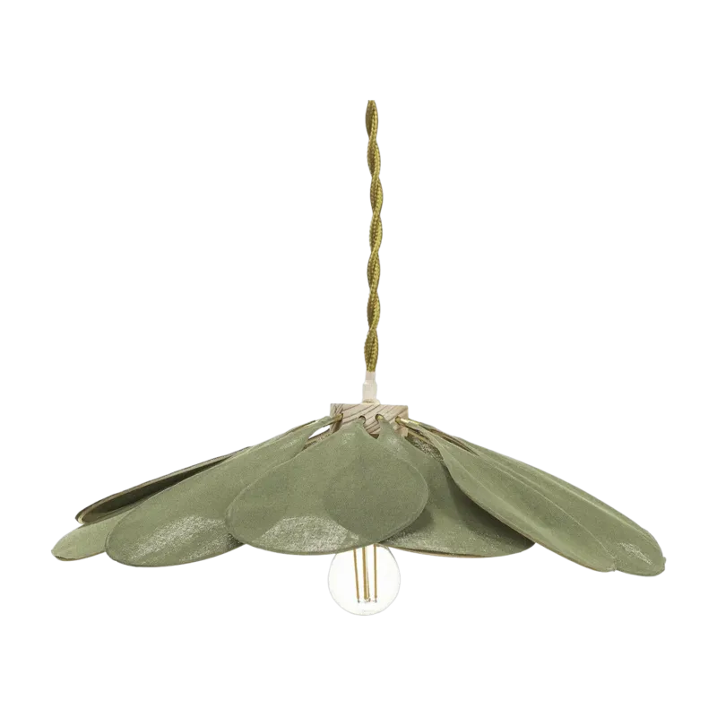Suspension en coton tilleul 40 cm Pale - Georges Store