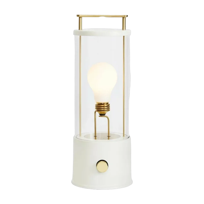 Lampe sans fil en aluminium blanc Bancoulier 13,5 x 12,5 cm The Muse x Farrow & Ball - Tala