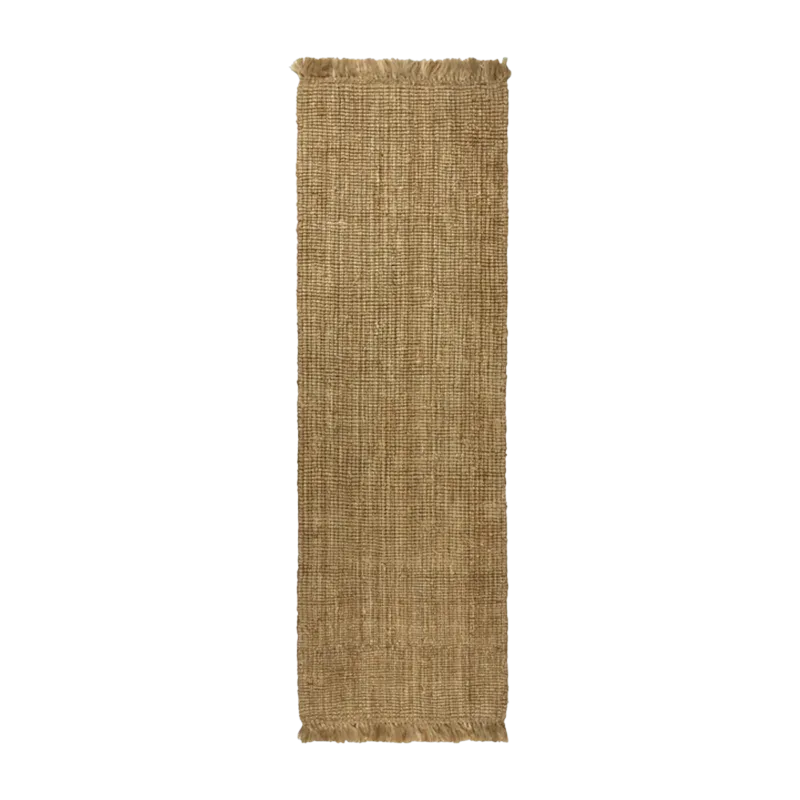 Tapis de couloir en jute 250x84 cm Athens - Ferm Living