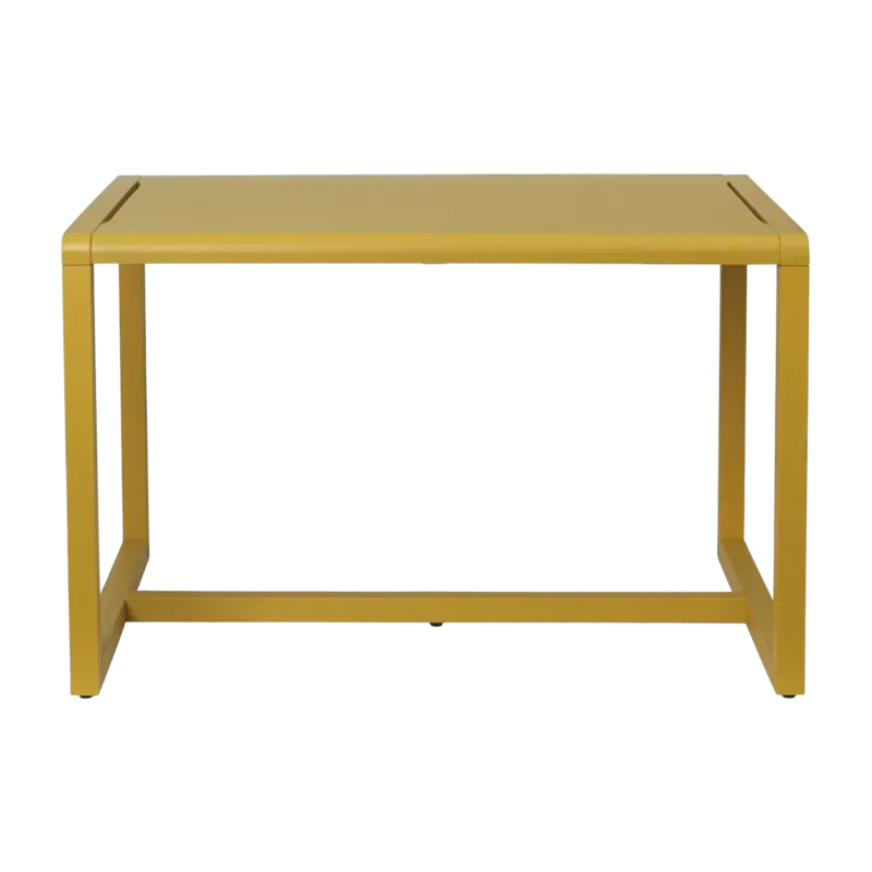 Table en bois de frêne jaune 48 x 82 cm Little Architect - Ferm Living