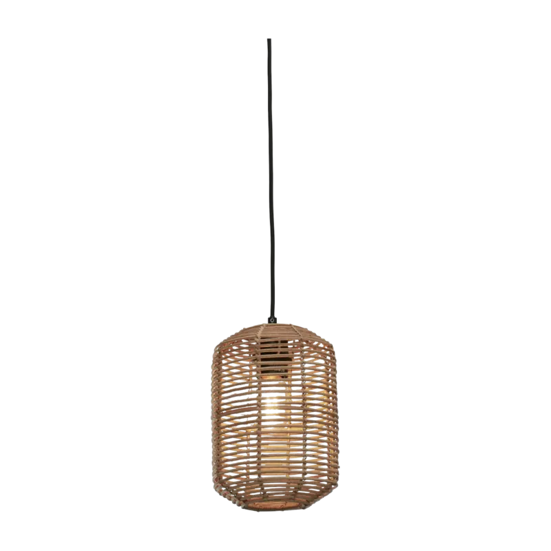 Suspension tube en rotin naturel 18x25 cm Tanami - Good & Mojo