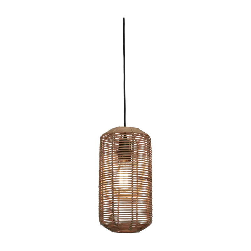 Suspension tube en rotin naturel 18x35 cm Tanami - Good & Mojo
