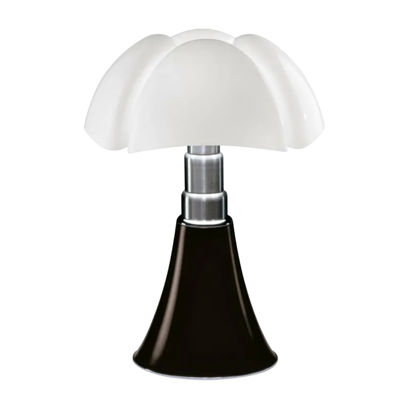 Lampe dimmable en acier inox brun foncé 55 x 86 cm Pipistrello - Martinelli Luce