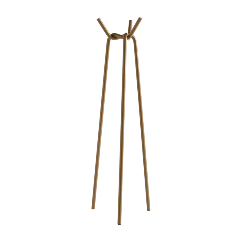 Porte-manteaux en acier caramel Knit - HAY
