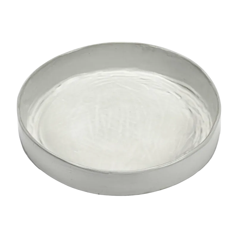 Assiette creuse blanche cassée 25cm La Mère - Serax
